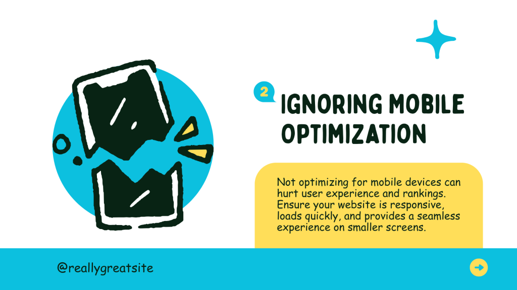 SEO writing mistakes