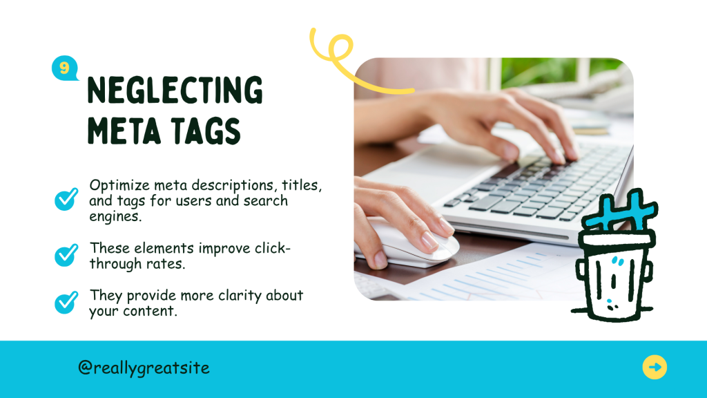 common SEO mistakes