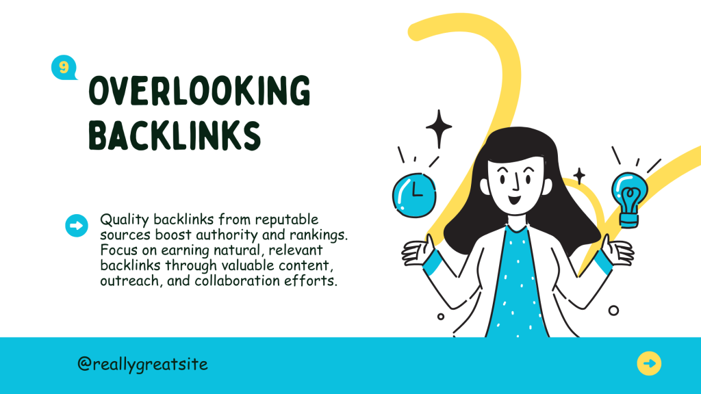 common SEO mistakes